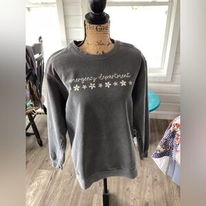 Comfort Colors Charcoal Crewneck Sweatshirt